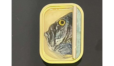 Ortaire de Coupigny - Fish Can III - 11 cm x 8 cm