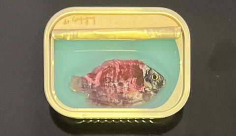 Ortaire de Coupigny - Fish Can II - 11 cm x 8 cm