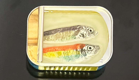 Ortaire de Coupigny - Fish Can VI - 11 cm x 8 cm