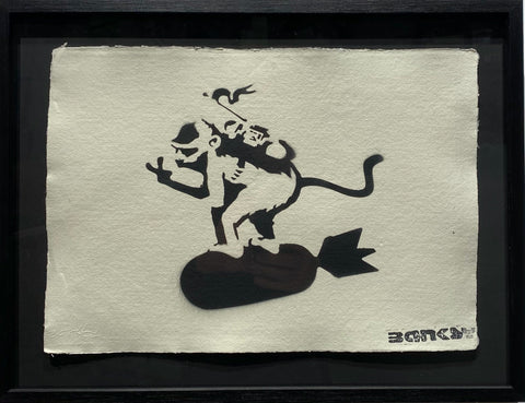 Banksy - Monkey Surfbomb - Édition spéciale