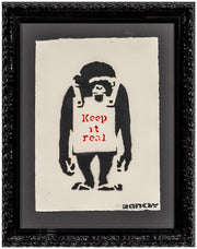 Banksy - Keep It Real (rouge) - Édition spéciale