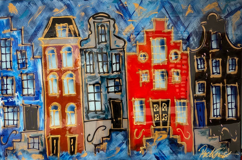 Rick Triest - Rue commerçante des créateurs d'Amsterdam - Epoxy II