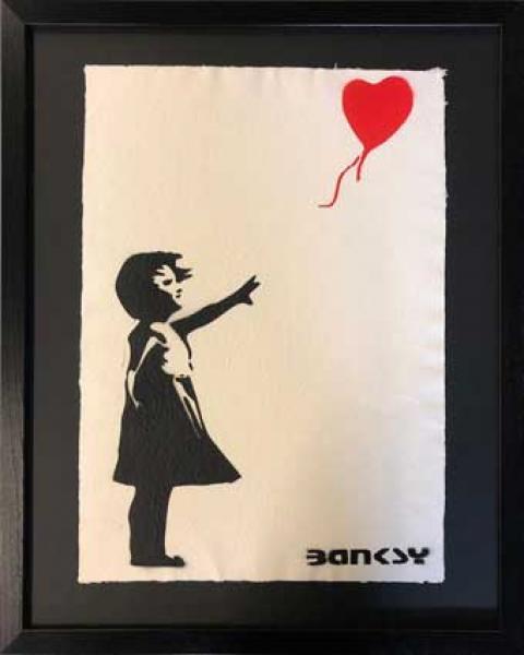 Banksy - Fille avec ballon