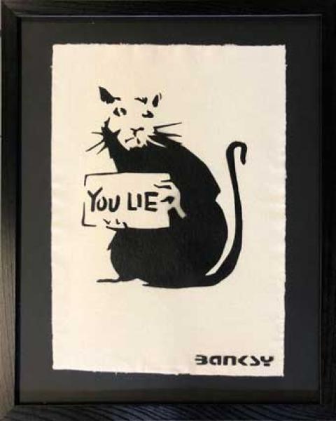 Banksy - You Lie
