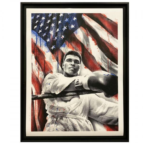 M. BRAINWASH MUHAMMAD ALI HÉROS AMÉRICAIN